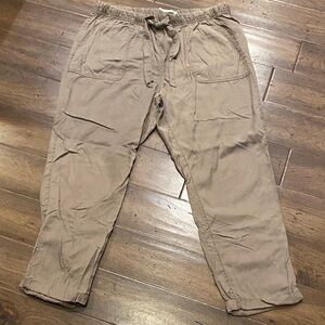 Cynthia Rowley Women's Tan Casual Pants